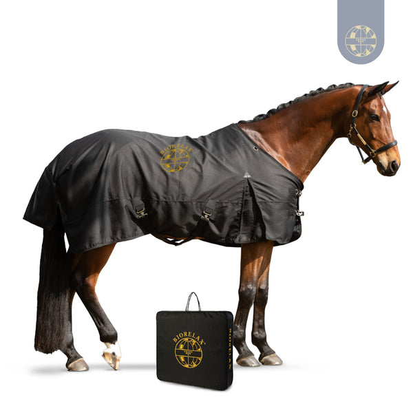 BIORELAX Pferdedecke mit Klein’sche Felder Pads